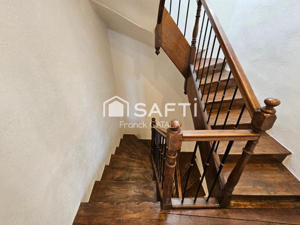 Du cachet pour cette maison centre ville avec Garage