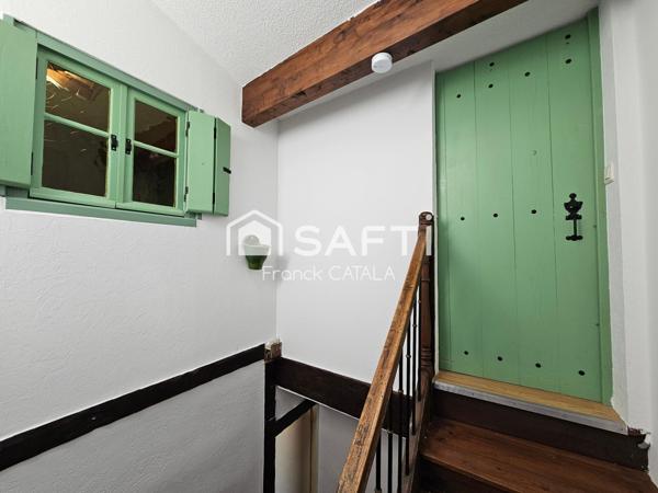 Du cachet pour cette maison centre ville avec Garage