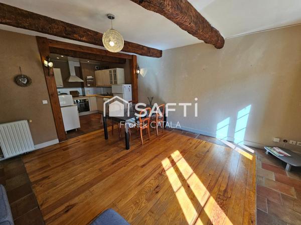 Du cachet pour cette maison centre ville avec Garage