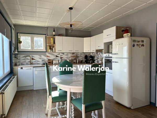 Rouvroy (62320) MAISON FAMILIALE 178 M2- 4 CHAMBRES-JARDIN-GARAGE