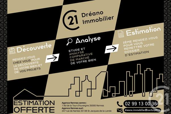 Maison à vendre  4 pièces - 103 m2 GEVEZE - 35