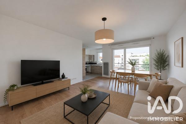 Appartement à vendre 3 pièces 56,28 m² Choisy-le-Roi