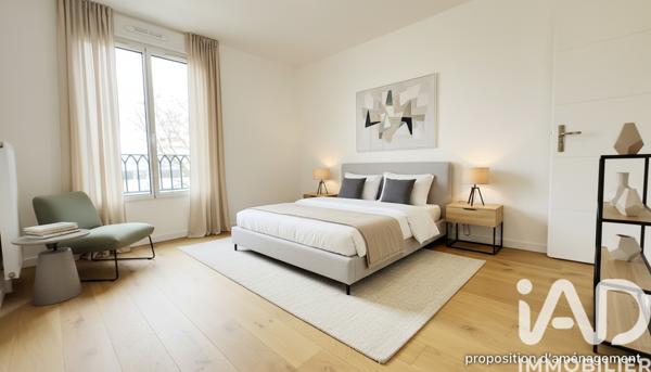 Appartement à vendre 3 pièces 59 m² Le Plessis-Robinson
