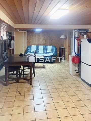 Pavillon sur sous-sol complet