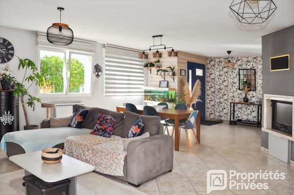 Maison de plain pied - 151 m2- atelier - terrain 2700 m2