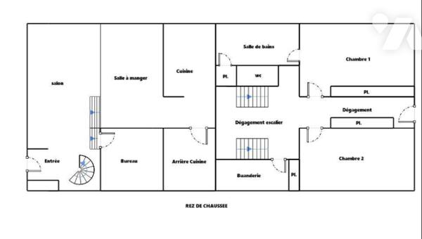 Maison Caen 8 pièce(s) de 215 m² habitable
