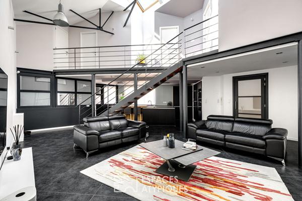Loft d’exception dans une ancienne distillerie et son rooftop