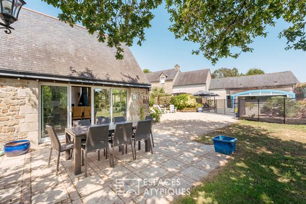 Domaine de caractère, au coeur de la nature, avec piscine et pool house