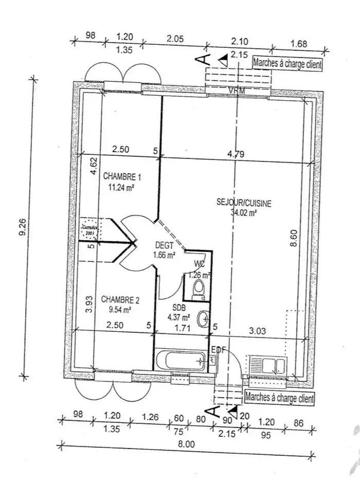 Vente                                                      Villa
                        
                     3 pièces                      62 m2                     à Nébian