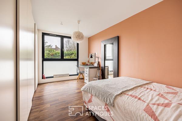 Maison contemporaine d’architecte avec vue panoramique et piscine