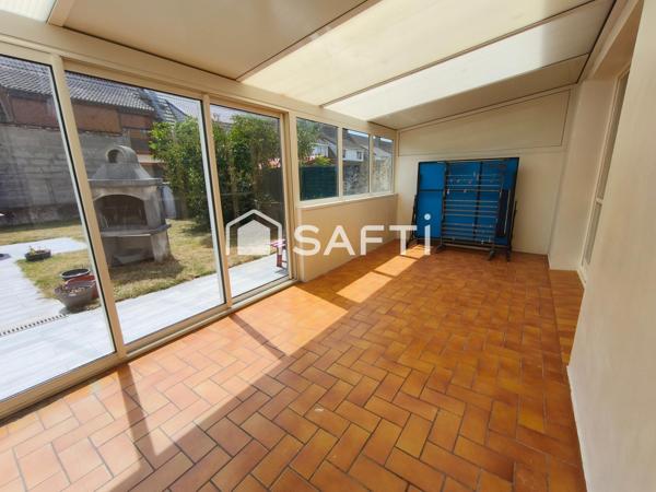Maison 3 chambres jardin garage
