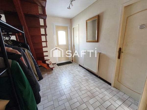 Maison 3 chambres jardin garage