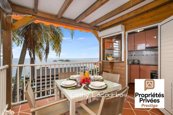 Magnifique Appartement T3 vue mer, Bouillante