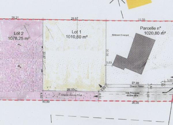 Terrain à vendre    Noé