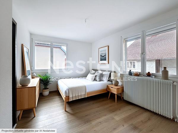 Bel appartement 3 pièces à vendre au Crouzet, 53 m² avec balcon !