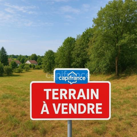 TERRAIN À VENDRE – SECTEUR RÉSIDENTIEL CALME PROCHE VICHY