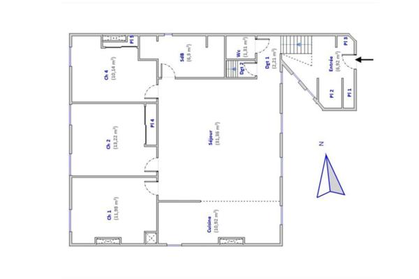 Appartement à vendre 5 pièces 97 m² Lyon 9