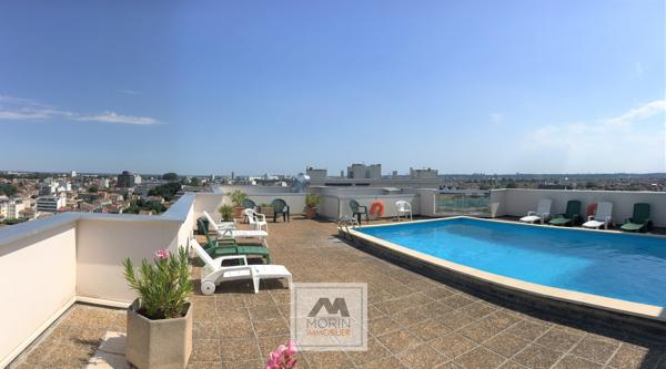 BORDEAUX quartier Croix Blanche, à vendre appartement avec 2 chambres, 2 balcons