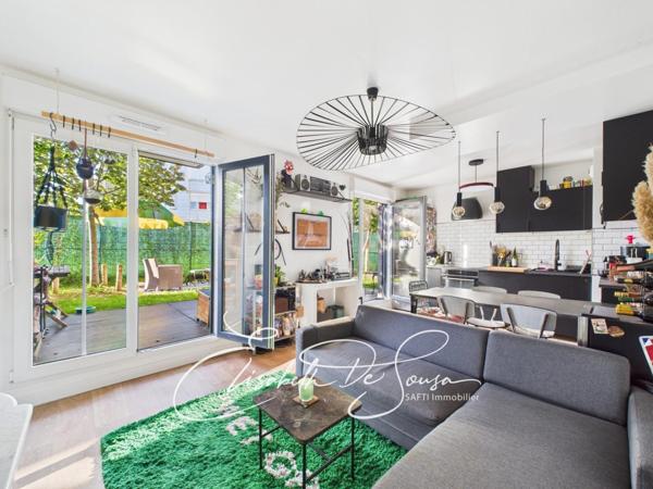 3 pièces moderne avec jardin privatif de 140 m²