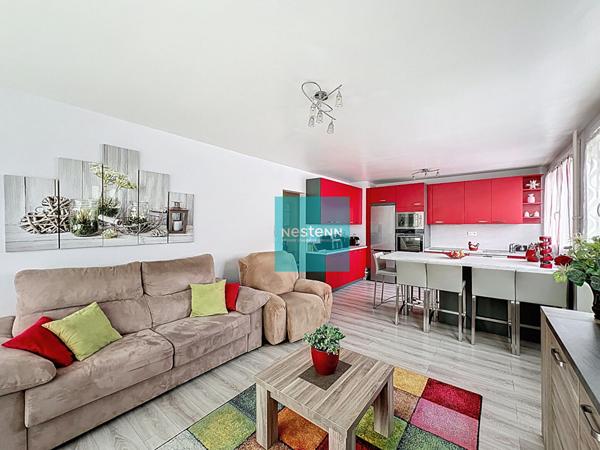 Charmant appartement Franconville 3 pièces 66 m² - Loggia exposée Est/Sud - Cave
