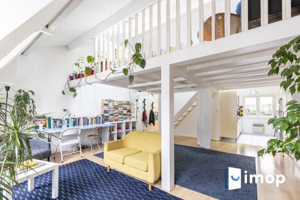 Duplex au dernier étage - rue d'Aboukir