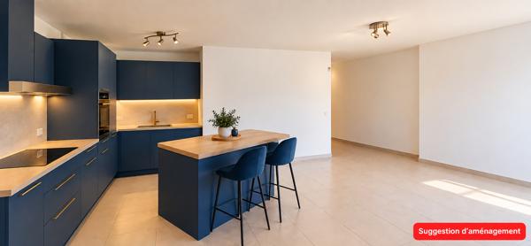 Exclusivité ERA IMMOBILIER : Superbe Appartement 3 pièces avec  2 Terrasses et place parking en sous sol