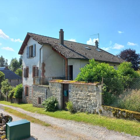 Maison à vendre à Saint-Agnant-près-Crocq (23260) - Creuse