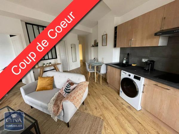 Appartement à louer 2 pièces 38.1m²