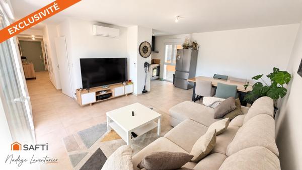 T3 RÉCENT 70 M² – TERRASSE PLEIN SUD – GARAGE proche Ajaccio