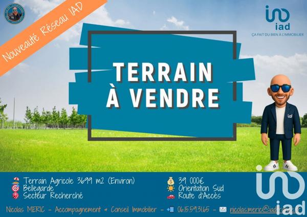 Terrain à vendre 3 699 m² Bellegarde