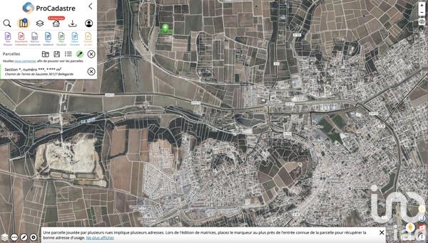 Terrain à vendre 3 699 m² Bellegarde