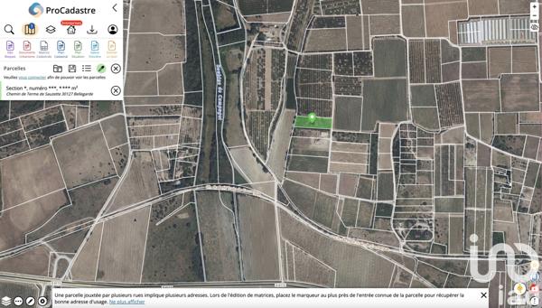 Terrain à vendre 3 699 m² Bellegarde