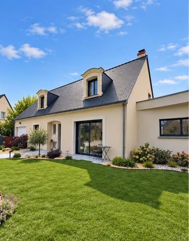 Maison familiale  – 5 chambres – Terrain paysagé de 655 m²