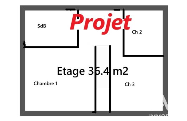 Maison à vendre 3 pièces 77 m² Ally