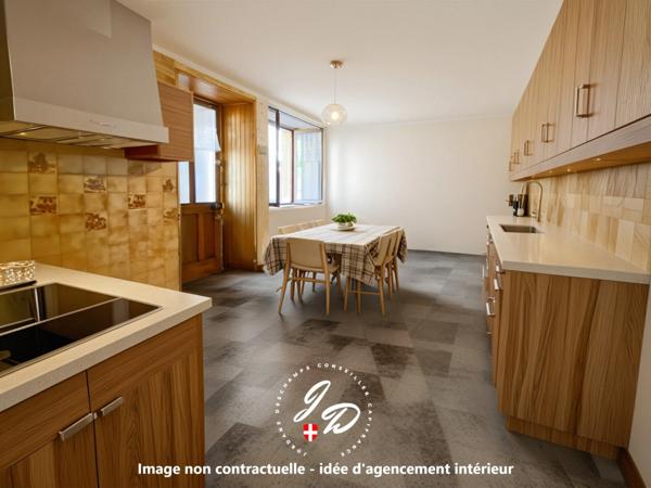 Authentique maison de village – 75 m² à réinventer – Environnement calme et recherché à Culoz