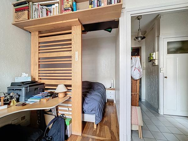 Monplaisir, T1 bis 37m² calme sans vis à vis.