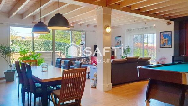 Longère intégralement rénovée, avec goût et matériaux nobles !