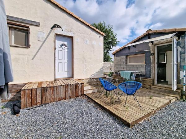 Maison T2 32 m² parcelle 700 m²