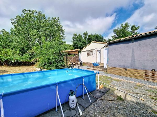 Maison T2 32 m² parcelle 700 m²