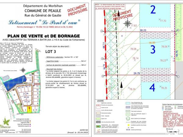 Terrain - Vendu - 563 m² - PEAULE | The Door Man