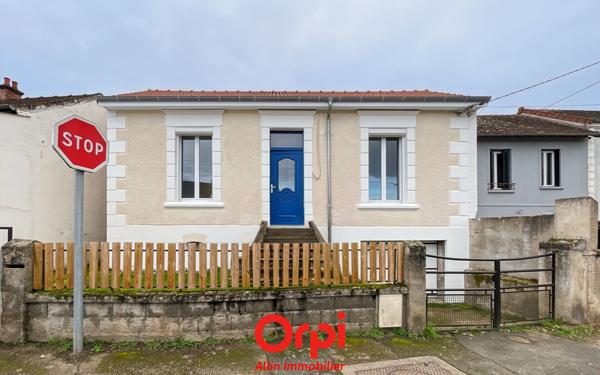 Maison à vendre    3 pièces • 43 m2 Montluçon