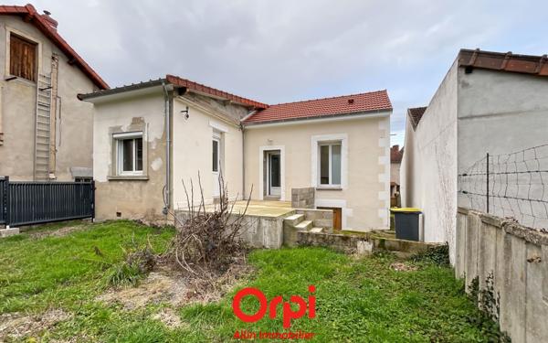 Maison à vendre    3 pièces • 43 m2 Montluçon