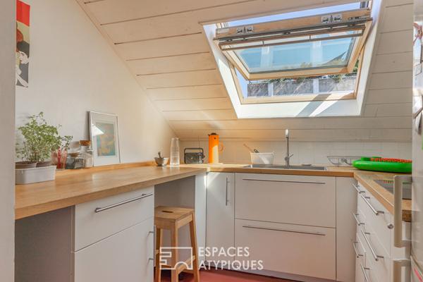 À louer, appartement meublé de 3 pièces, hyper centre de Nantes