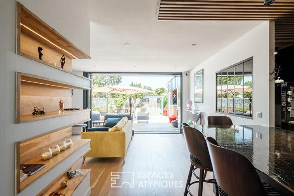 Charmante maison : entre design et nature au fil de la Sèvre Niortaise