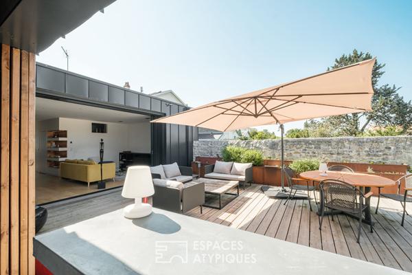 Charmante maison : entre design et nature au fil de la Sèvre Niortaise