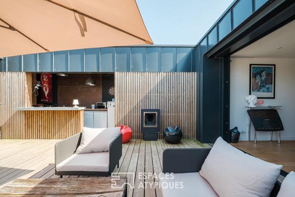 Charmante maison : entre design et nature au fil de la Sèvre Niortaise