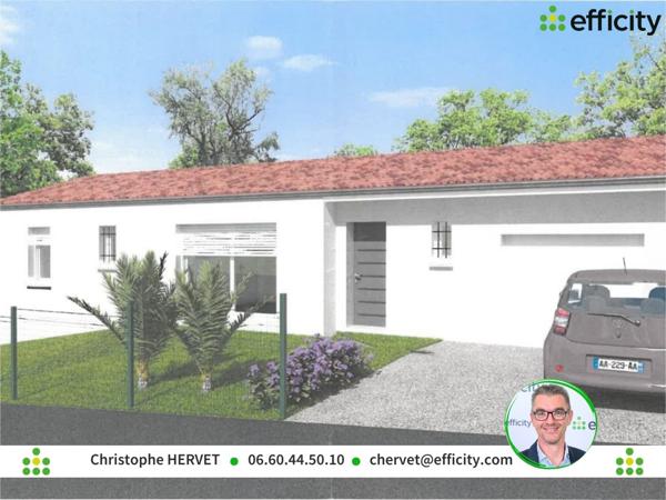 Maison 5 pièces - 92 m² Exclusivité efficity