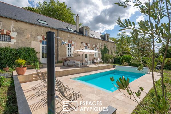 Demeure de charme avec piscine