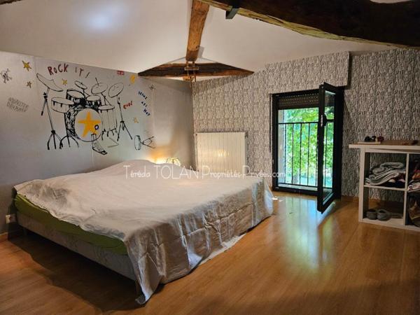 Laroque-Timbaut, maison 18ème, 324 m², 10 pièces, double garage, terrasses, vue