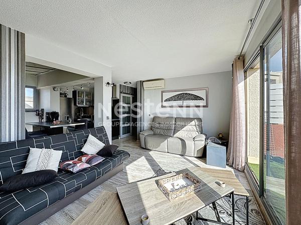 Appartement lumineux avec grande terrasse et parking à Narbonne